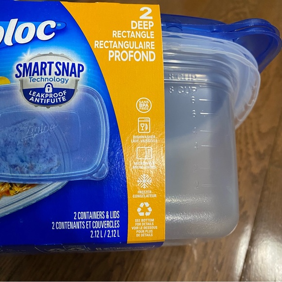 Brand New Zip Locks (5),deep square and deep rectangular - Picture 2 of 4